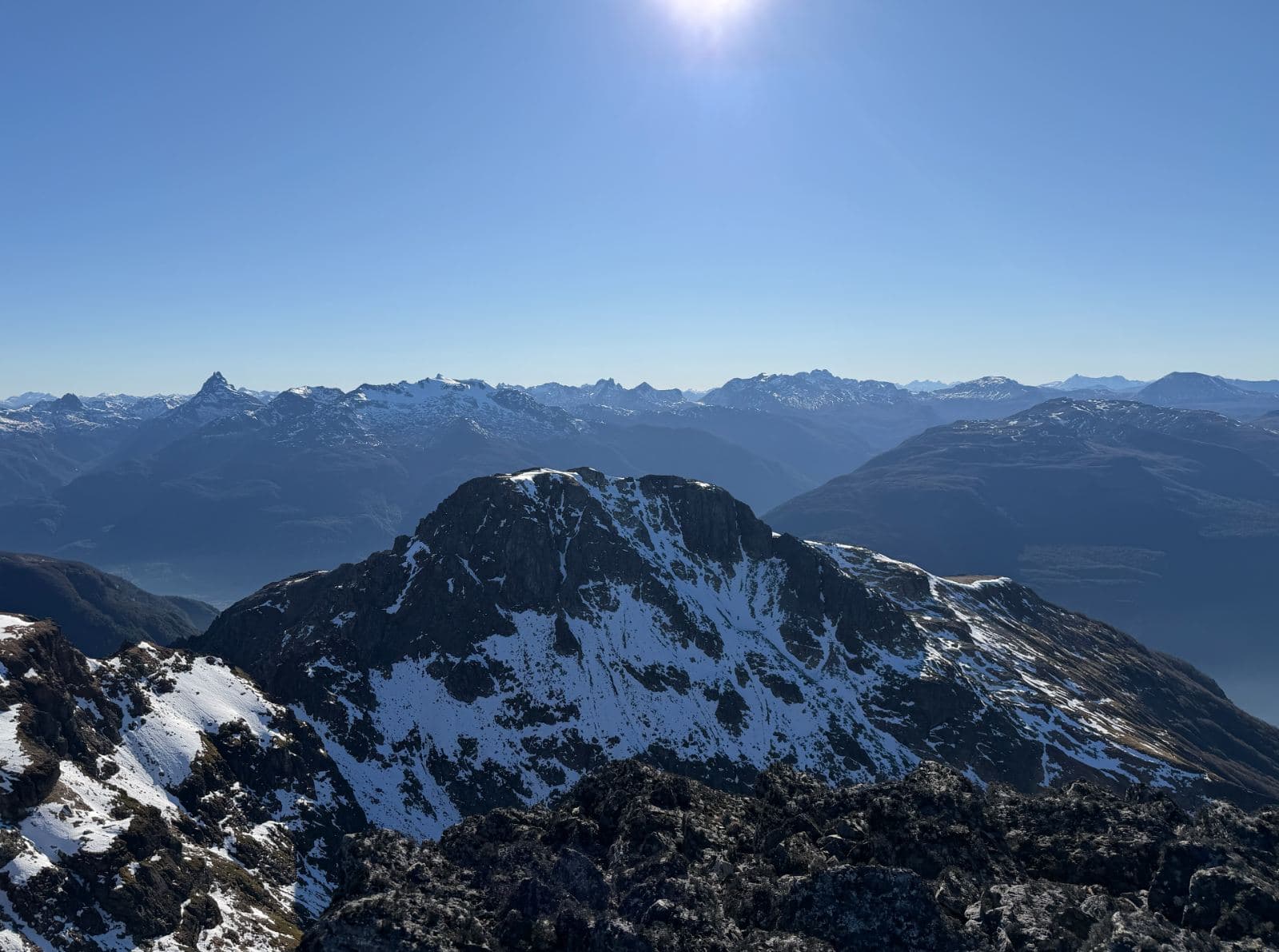Vista desde la cumbre Punta Vera